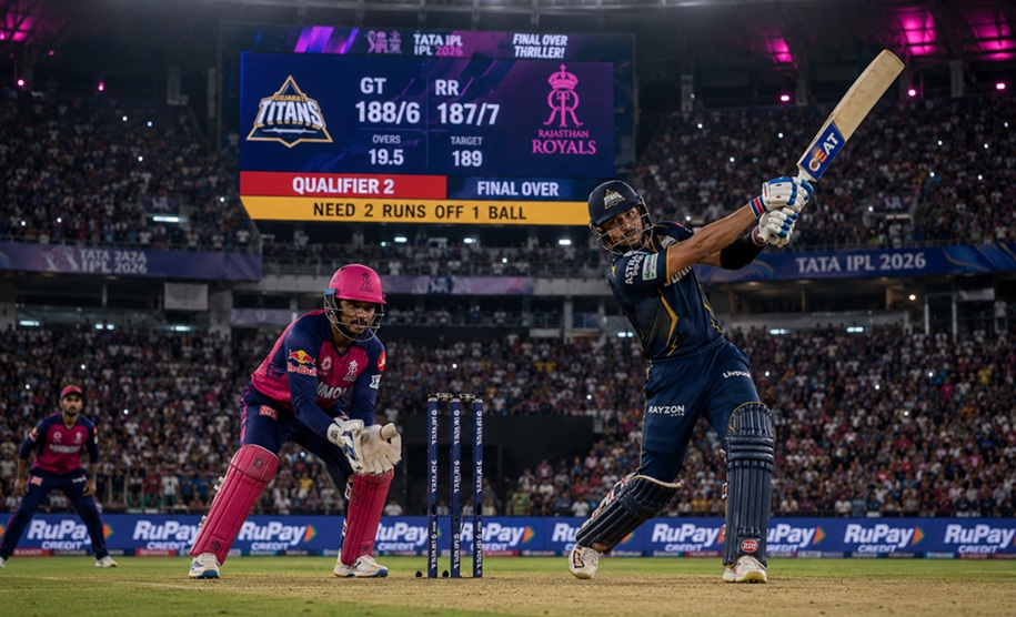 GT vs RR Qualifier 2 IPL 2026 match preview featuring Shubman Gill and Vaibhav Sooryavanshi