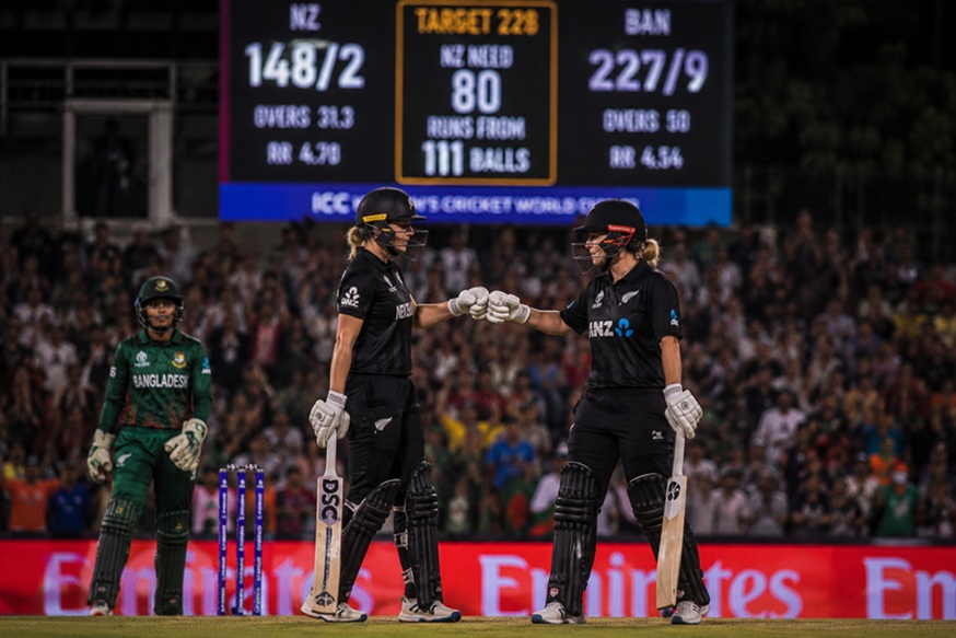 New Zealand Women Match Analysis during partnership against Bangladesh Women