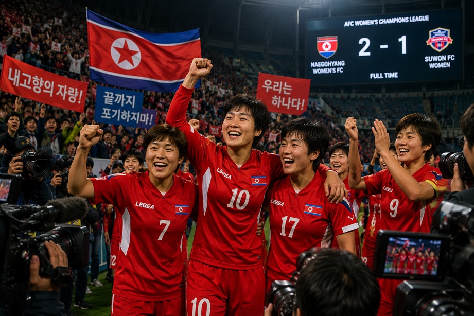 North Korean women footballers visit South Korea after an 8-year gap