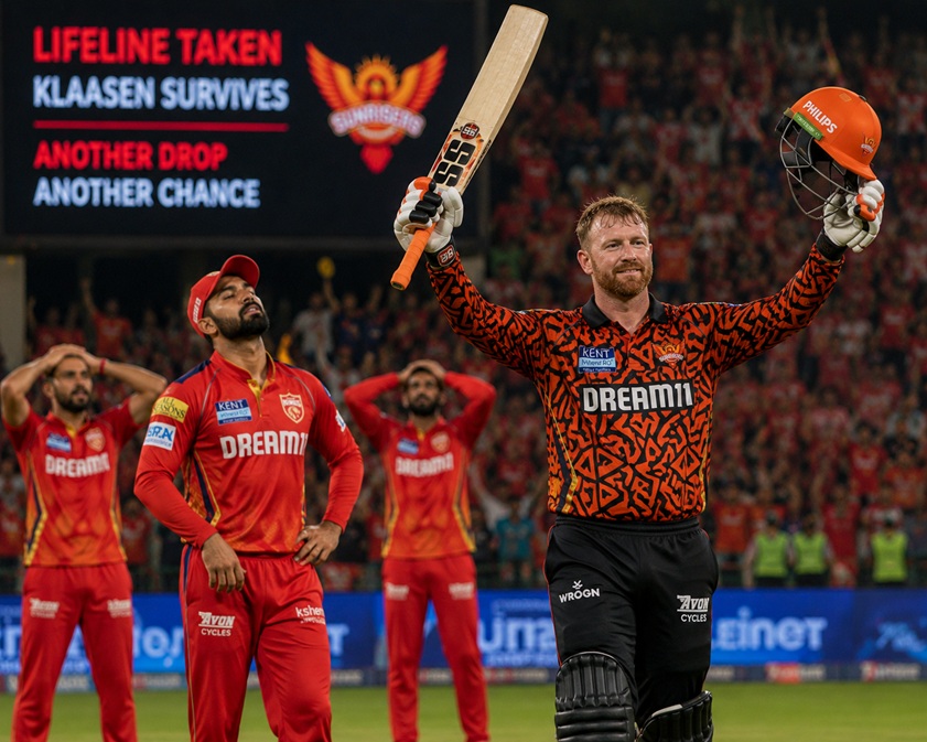 PBKS 16 dropped catches during Punjab Kings vs Sunrisers Hyderabad IPL 2026 match