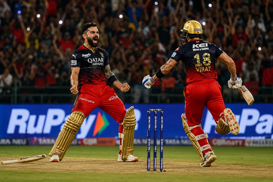 RCB vs MI highlights during thrilling IPL 2026 last-over finish