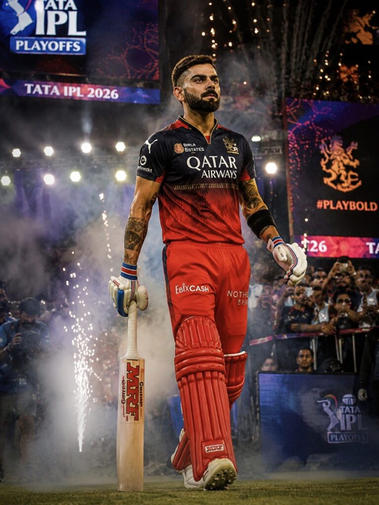 RCB vs GT Qualifier 1 IPL 2026 playoff match featuring Virat Kohli and Shubman Gill