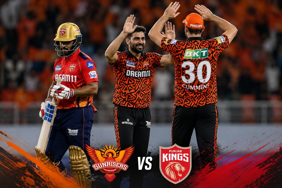 SRH vs PBKS Highlights IPL 2026 match celebration