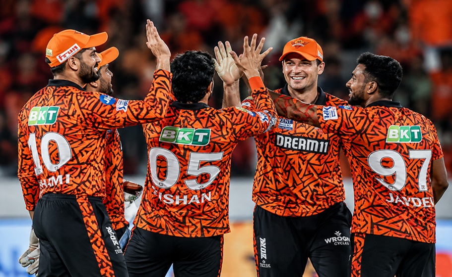 SRH vs RCB scorecard featuring Hyderabad's 255-run IPL performance