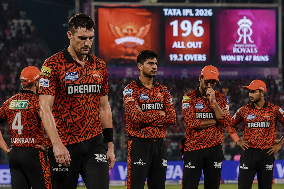 SRH vs RR Scorecard featuring Vaibhav Sooryavanshi IPL 2026 Eliminator innings