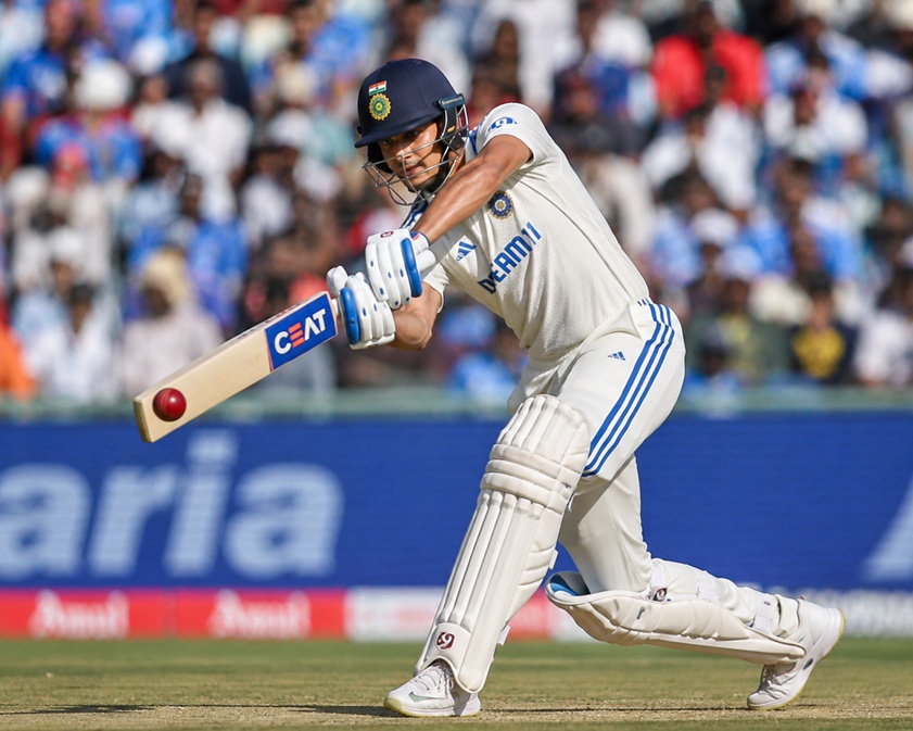 Shubman Gill centuries record celebration after scoring a hundred