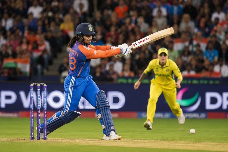 Australia Women Full Scorecard showing Ellyse Perry and Ashleigh Gardner during the record run chase against India Women at Lord's