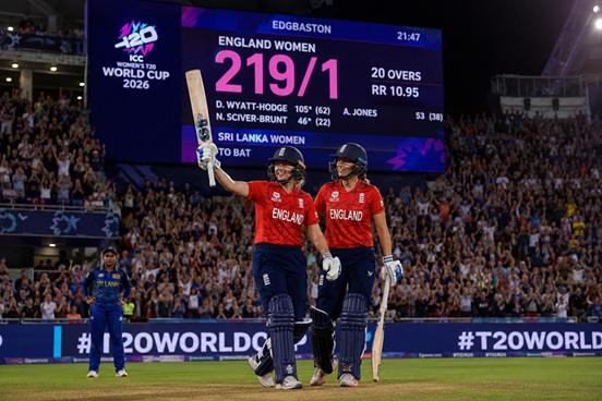 England Women vs Sri Lanka Women Scorecard featuring Danni Wyatt-Hodge century and England's record-breaking total at Edgbaston
