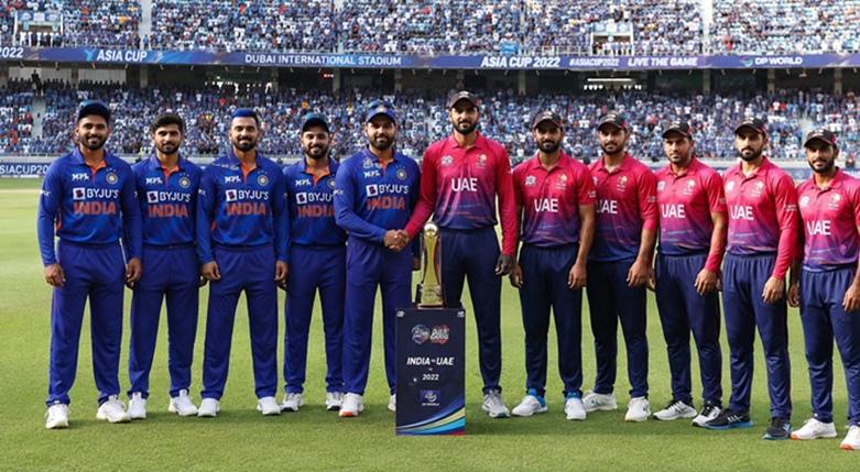 India vs UAE Team Players comparison featuring key cricketers from both national teams