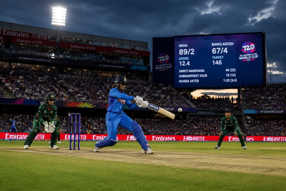 India Women vs Bangladesh Women Live Score with live scorecard and match updates