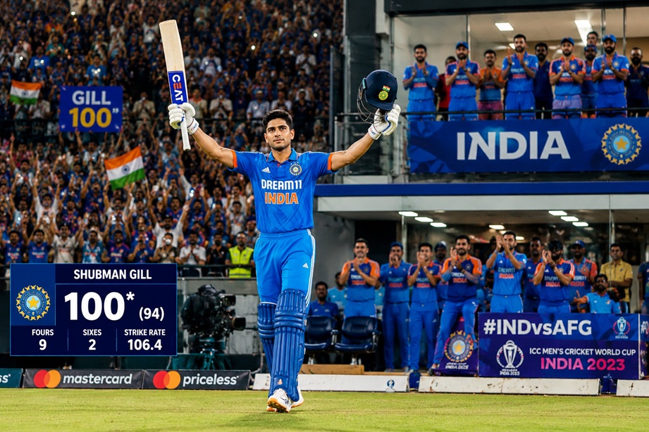 India vs Afghanistan Live Score – Shubman Gill batting in the 3rd ODI at Chepauk against Afghanistan