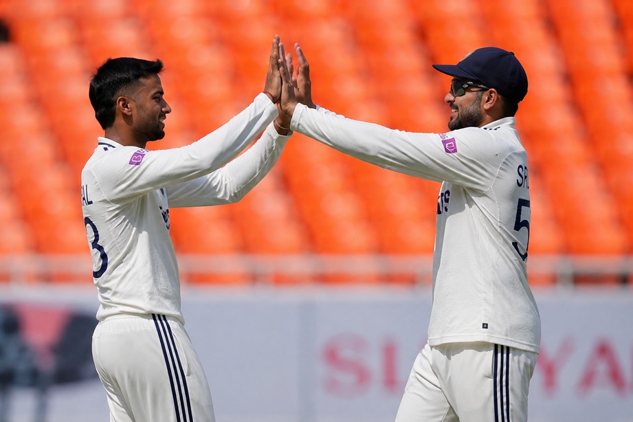 India vs Afghanistan Scorecard showing India's innings and 300-run Test victory with Shubman Gill and Manav Suthar