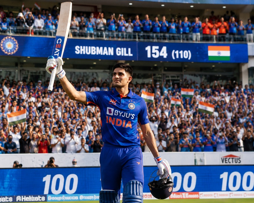 Gill Kishan India Depth showcased as Shubman Gill and Ishan Kishan celebrate centuries against Afghanistan in Lucknow ODI
