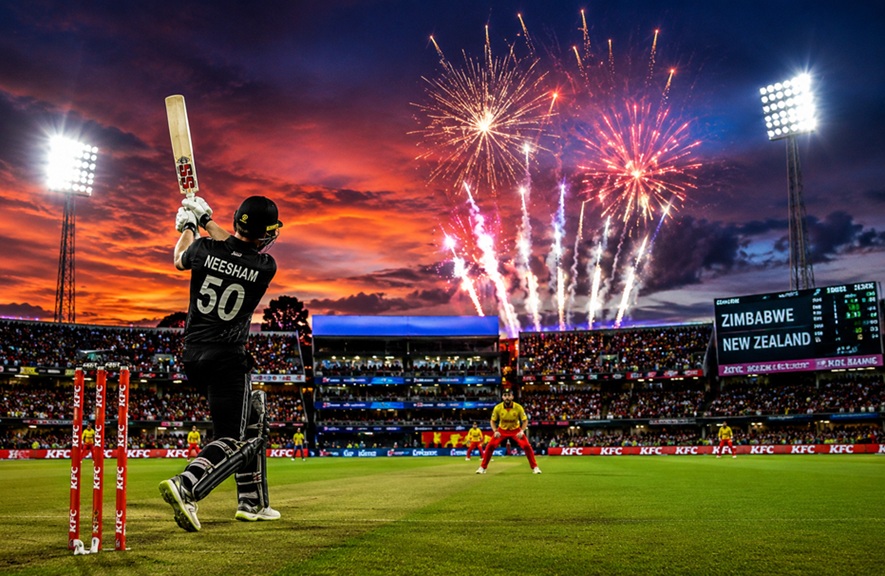 Zimbabwe vs New Zealand Timeline 1992–2025 complete 48-9 head-to-head cricket record