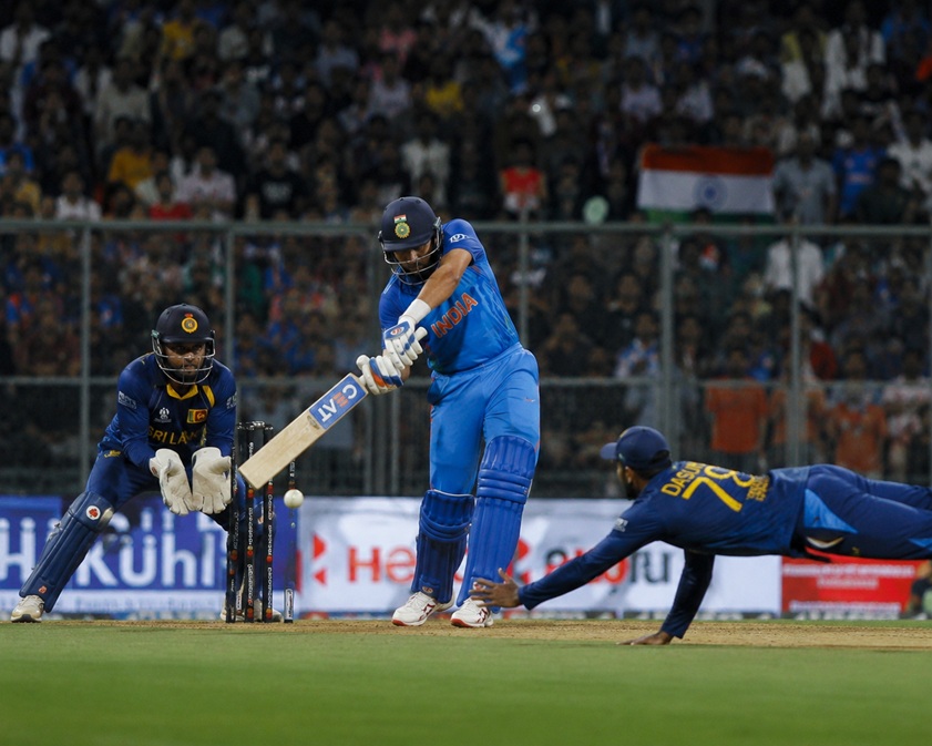 India vs Sri Lanka Scorecard showing historic cricket match highlights and records