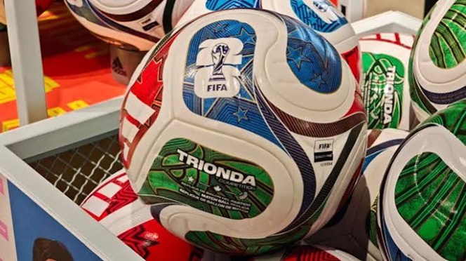 Adidas World Cup Final Ball TRIONDA FINAL official match ball for the 2026 FIFA World Cup final