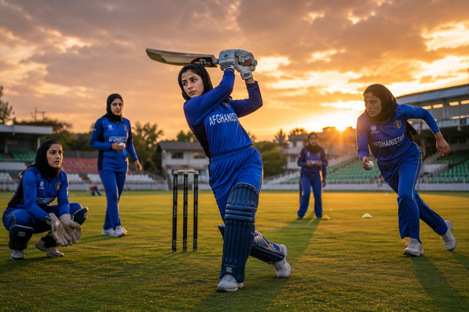 Afghanistan Refugee Women ICC team training for qualification by 2030 under the ICC development pathway