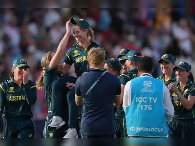 Australia Women's T20 Title celebration after defeating England in the ICC Women's T20 World Cup 2026 Final at Lord's