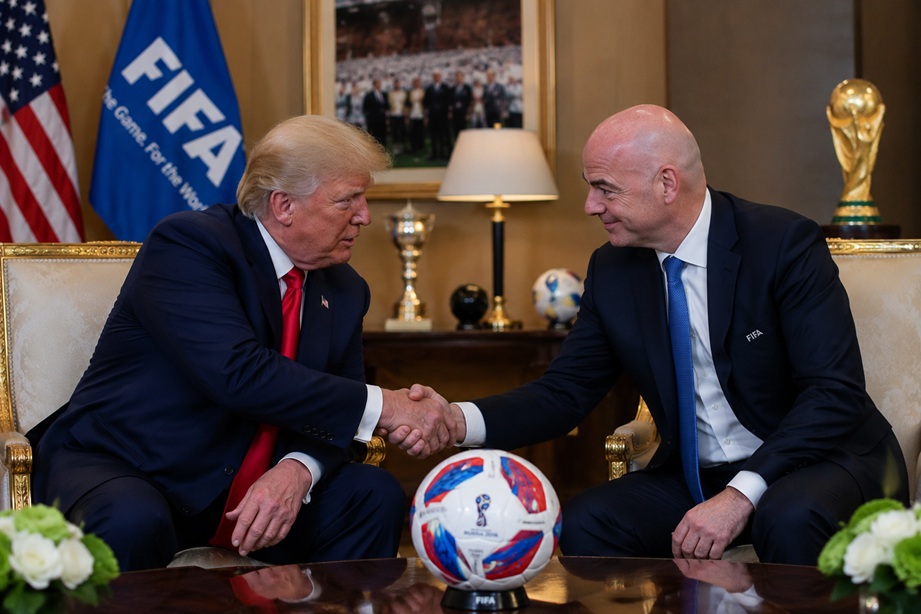 Balogun Red Card Ruling during the 2026 FIFA World Cup featuring Folarin Balogun, FIFA, Donald Trump, and Belgium match controversy