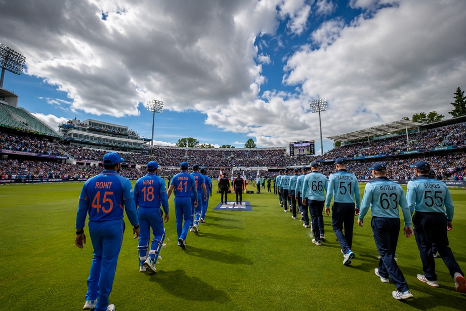 England vs India Live Score during the 1st ODI 2026 at Edgbaston with Virat Kohli and Joe Root in action