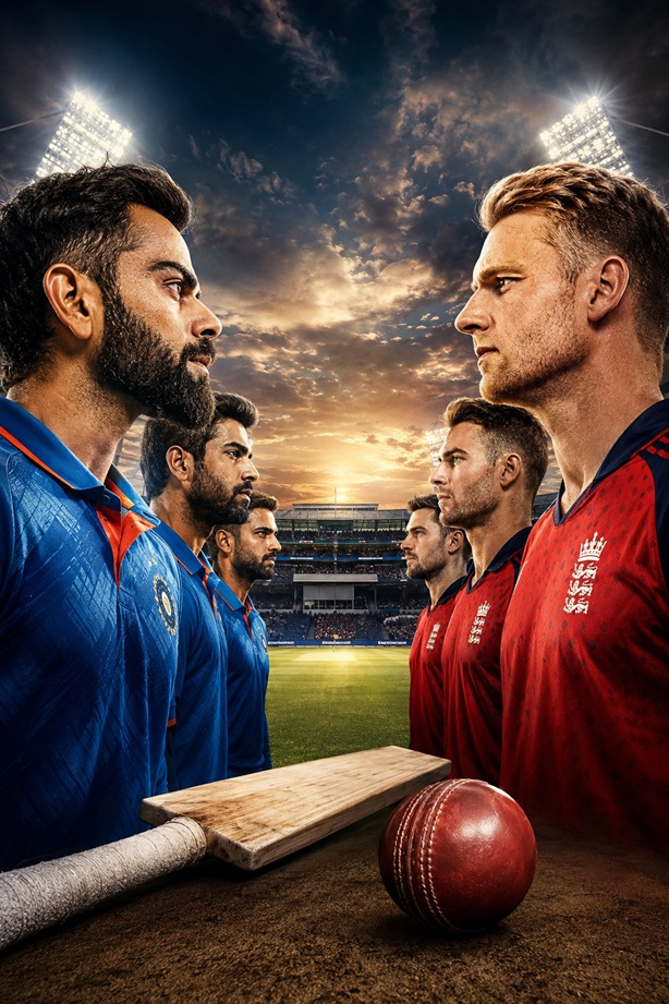 England vs India ODI Scorecard featuring Shubman Gill, Axar Patel and India's six-wicket victory at Edgbaston