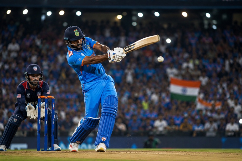 India vs USA Timeline featuring the 2024 Super Over and 2026 World Cup rematch