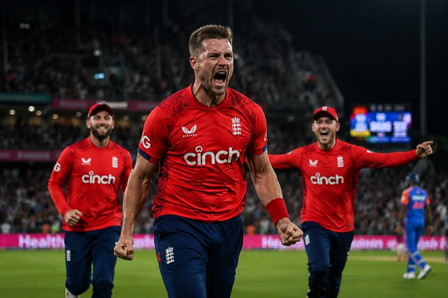 England vs India 2nd T20I live score at Old Trafford with players in action during the India tour of England