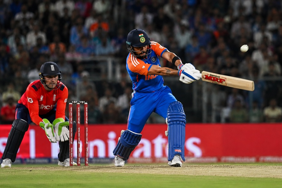 England vs India 2nd T20I live score at Old Trafford with players in action during the India tour of England