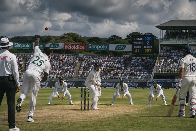 India vs South Africa Timeline featuring the India National Cricket Team and South Africa National Cricket Team during a historic international cricket match