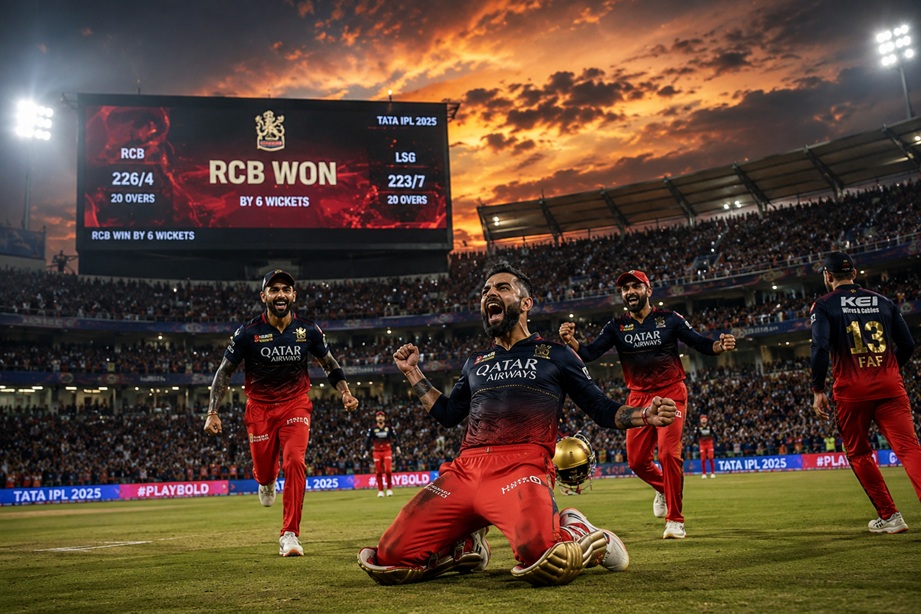 LSG vs RCB Timeline showing Royal Challengers Bengaluru vs Lucknow Super Giants rivalry history from 2022 to 2026