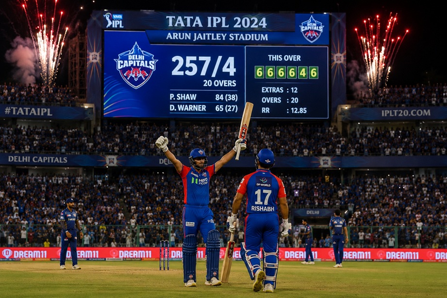 Mumbai Indians vs Delhi Capitals Timeline featuring Rohit Sharma and Rishabh Pant in IPL 2026 rivalry