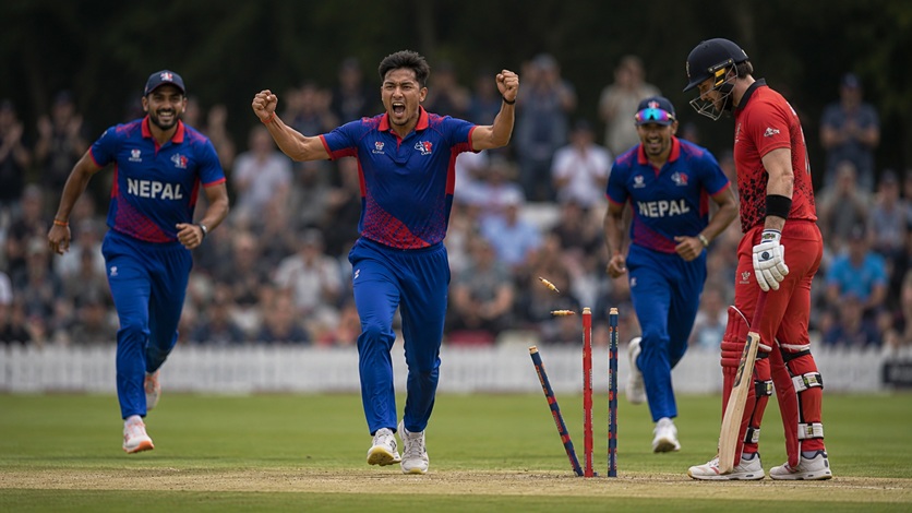 Namibia vs Nepal 119th Scorecard – Namibia beat Nepal by 3 runs
