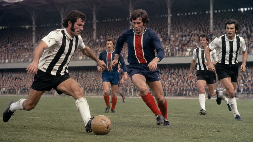 PSG vs Angers SCO Timeline showing Paris Saint-Germain celebrating against Angers SCO during a Ligue 1 match