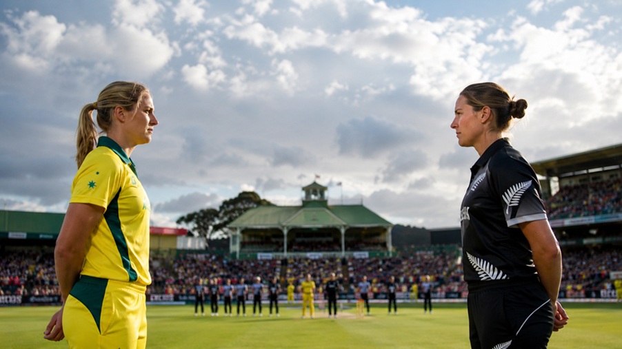 Australia Women vs New Zealand Women Scorecard 2026 upcoming T20I series at North Sydney Oval