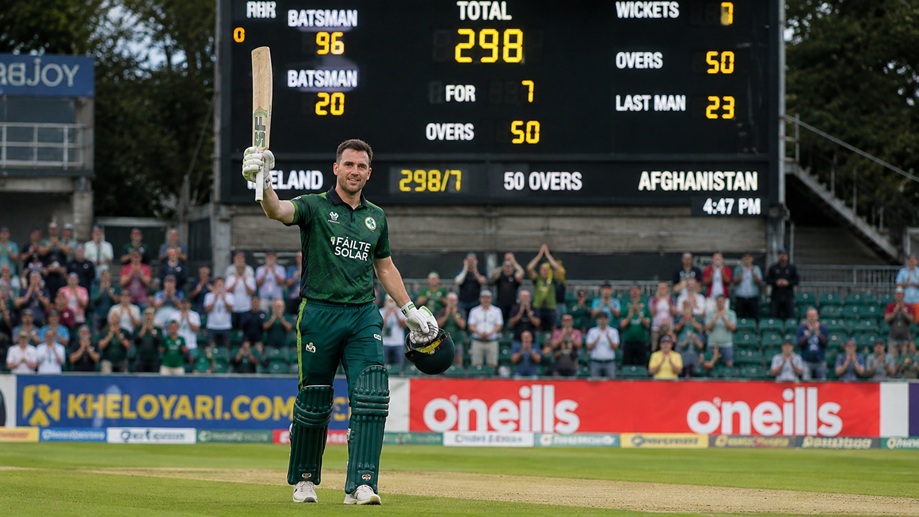 Ireland Afghanistan 5th ODI Scorecard featuring Rahmat Shah's unbeaten 143
