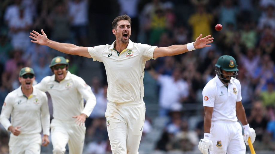 Mitchell Starc 434 wickets historic left-arm Test cricket record