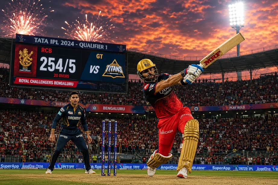 RCB vs GT Timeline Complete History 2026 featuring Royal Challengers Bengaluru vs Gujarat Titans rivalry, Virat Kohli and Shubman Gill