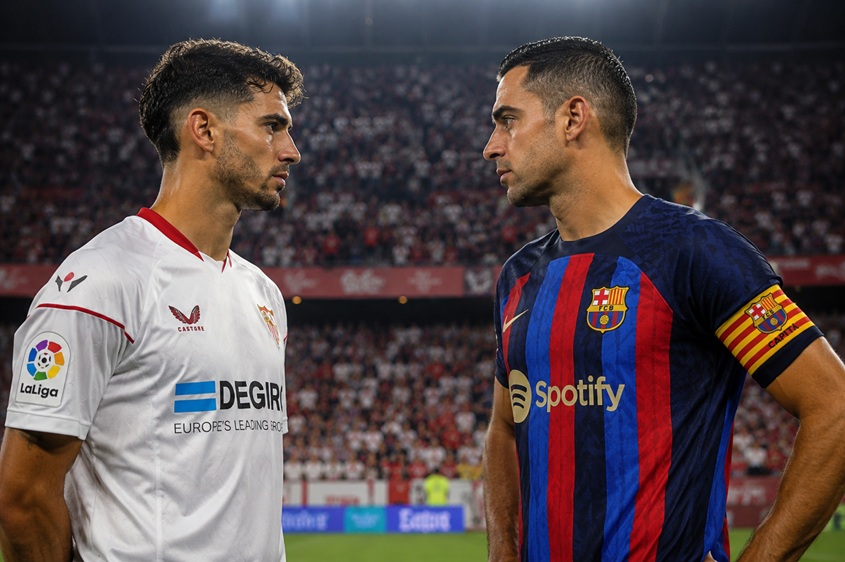 Sevilla Barcelona Timeline 2026 featuring historic matches and rivalry