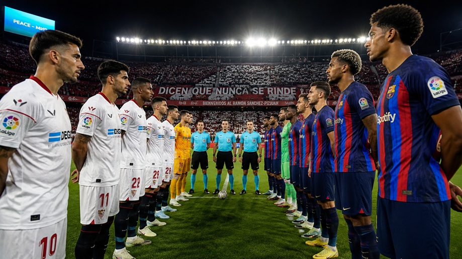 Sevilla Barcelona Timeline 2026 featuring historic matches and rivalry