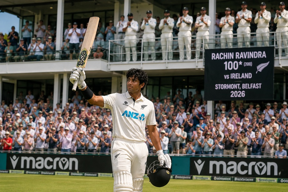 Ireland vs New Zealand Timeline 2026 first Test at Stormont Belfast featuring Tom Blundell and Rachin Ravindra