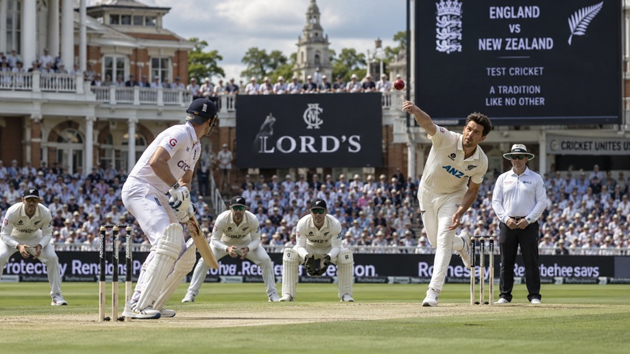 England vs New Zealand Scorecard 2026 Test series cricket match