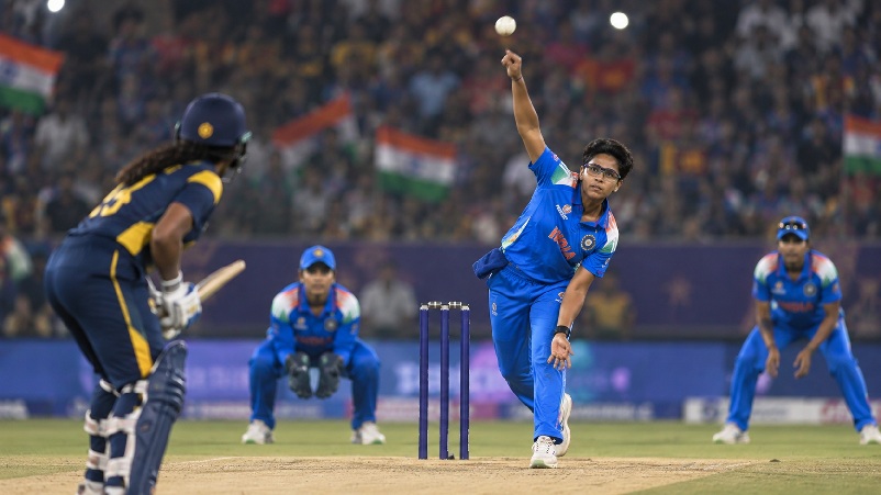 India Women Asian Games Gold celebration after beating Sri Lanka in the 2026 final