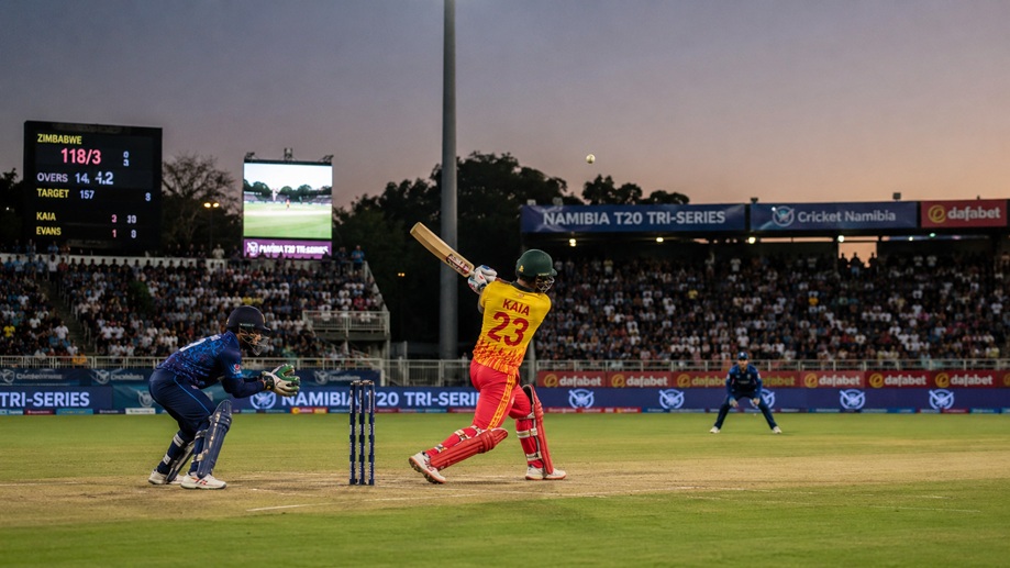 Namibia Zimbabwe 5th Match Scorecard 2026 showing Zimbabwe's five-wicket victory