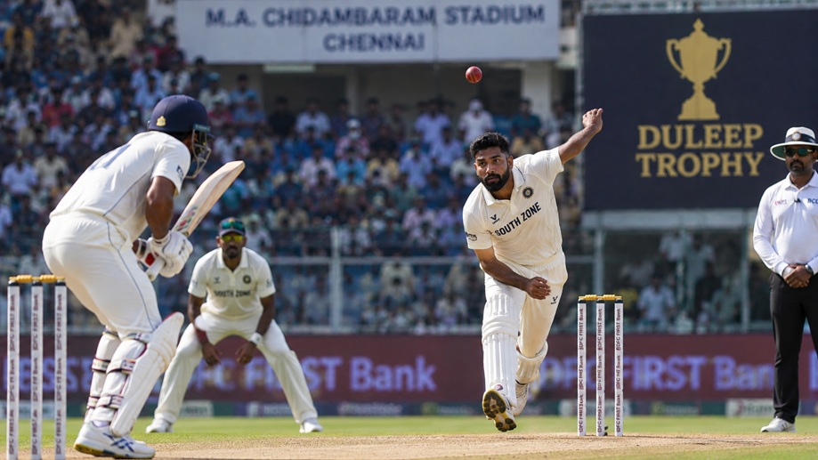 Padikkal Siraj Duleep Trophy Final South Zone vs East Zone in Chennai