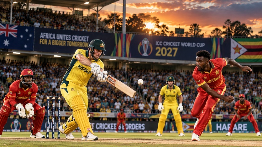 Australia vs Zimbabwe 1st ODI 2026 at Harare Sports Club