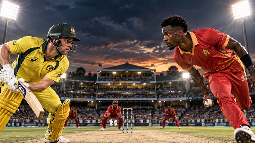 Australia vs Zimbabwe 1st ODI 2026 at Harare Sports Club