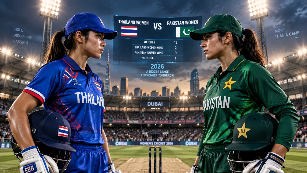 Thailand Women vs Pakistan Women Scorecard 2026 cricket match