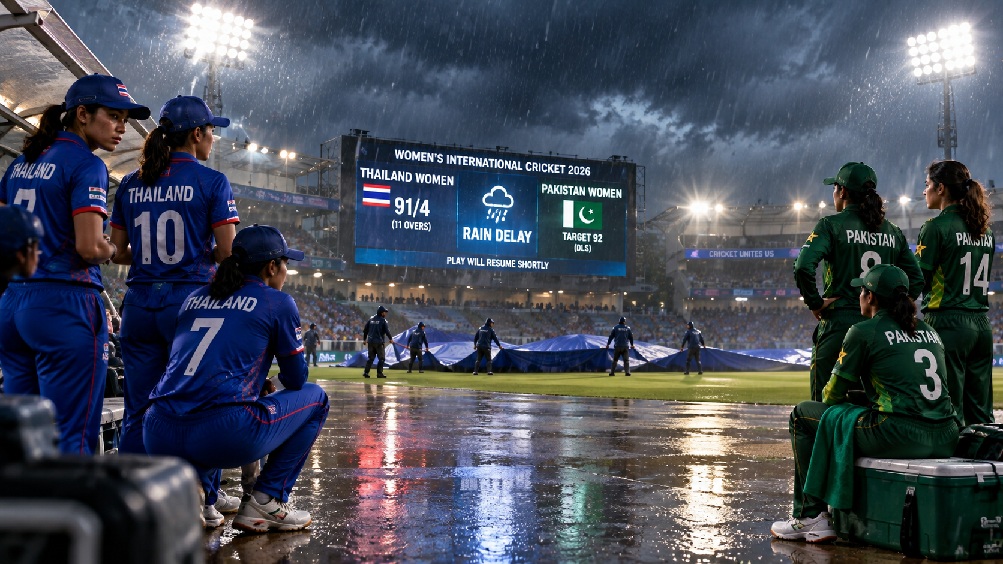 Thailand Women vs Pakistan Women Scorecard 2026 cricket match