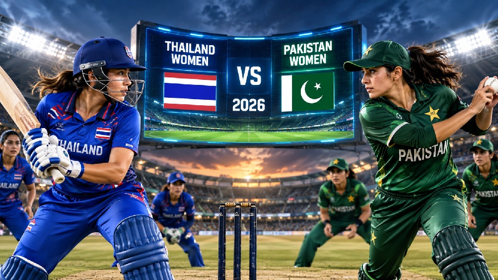 Thailand Women vs Pakistan Women Scorecard 2026 cricket match
