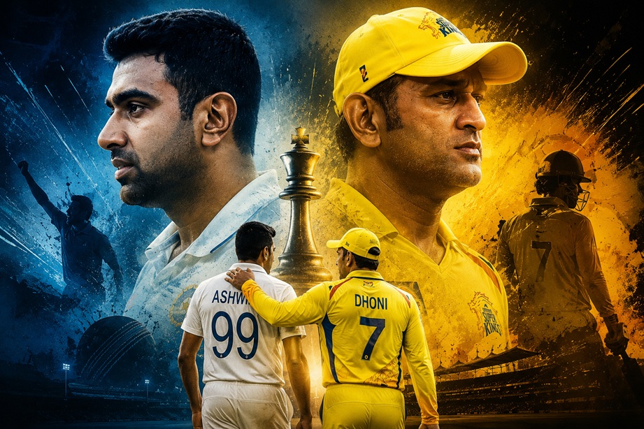 Ashwin Dhoni CSK Story during Chennai Super Kings journey